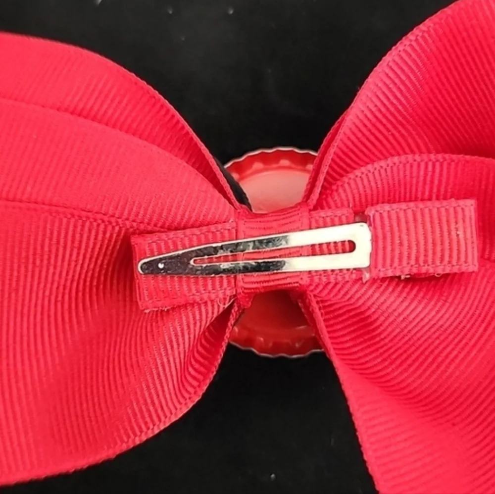 Set Of 3 New Handmade  Arizona Cardinals Football Hair Clips